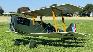 E-Flite SE5a WWI biplane