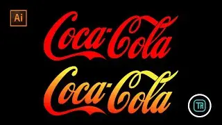 How to Create Customize Coca cola Logo in illustrator