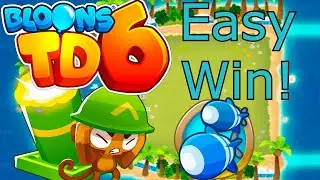 How to beat Polyphemus on Double HP Moabs! (No Monkey Knowledge) Bloons TD 6