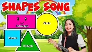 SHAPES SONG||Square and Circle||MathSong||Rhymes for Kids||Kids Song||Kinder, Grade1||Tr.Alpha