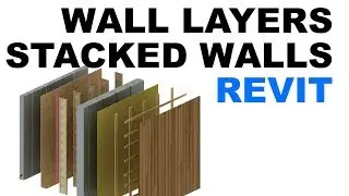 Revit Tutorial: Wall layers and stacked walls