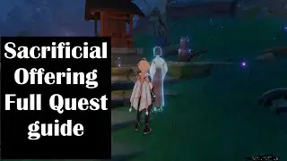 Sacrificial Offering Genshin impact inazuma Full quest guide