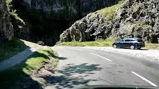 A Drive Through Cheddar Gorge.