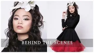 Behind The Scenes - Oriental Inspired Fashion Photography Shoot