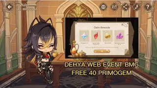 DON'T MISS DEHYA WEB EVENT SCARLET SAND SOJOURN FREE 40 PRIMOGEM GENSHIN IMPACT