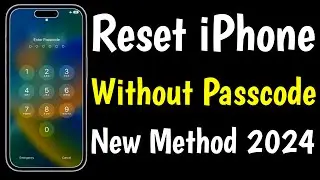 Reset iPhone Without Passcode | Forgot iPhone Passcode How To Unlock iPhone Password