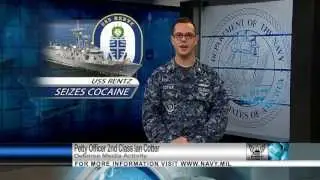 USS Rentz Seizes 1 Ton of Cocaine; F-35 Joint Strike Fighter Production Costs Cut