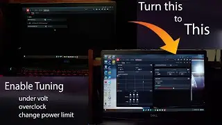 How to unlock AMD adrenaline software on AMD gaming laptops to undervolt