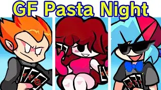 Friday Night Funkin VS Hypnos Lullaby V2 - Pasta Night | BF GF Pico + Girls Night Out! (FNF MOD)