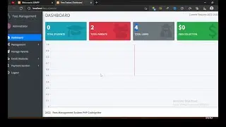 Fee Management System in php and mysql with source code