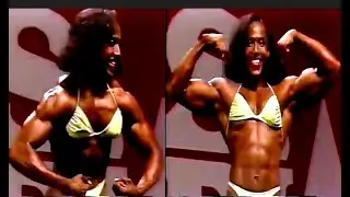 FBB Bodybuilder Gillian Hodge 1990 Olympia