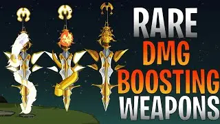 AQW Rare 60% Damage Boosting Weapon (Dragons) ! That I Forgot About! Cool Animations + Unique Shop