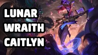 LUNAR WRAITH CAITLYN SKIN OLD SPOTLIGHT - LEAGUE OF LEGENDS
