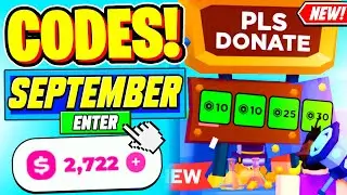 ⚠️New⚠️ ALL WORKING CODES For Pls Donate In September 2024 - Roblox Pls Donate Codes 2024