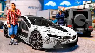 ВЫКУПИЛИ БИТУЮ РЕДКУЮ BMW I8 У ДЕДА В ДЕРЕВНЕ! ЗАБРОШЕННАЯ BMW В САРАЕ! РЕАЛЬНАЯ ЖИЗНЬ ГТА 5