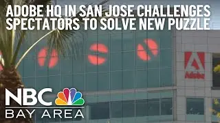 Adobe HQ in Downtown San Jose Challenges Spectators to Solve New Semaphore Puzzle