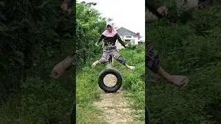 Tire jumping competition 🇲🇾 🇮🇩 🇰🇷