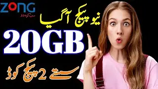 Zong 20gb monthly package|Zong monthly internet package 4g|Zong internet package