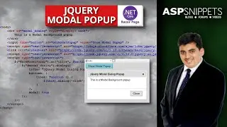 Using jQuery Modal Popup in ASP.Net Core Razor Pages