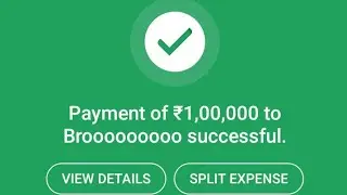 Rs. 100000 PhonePe To PhonePe shared One Lakh Rupess