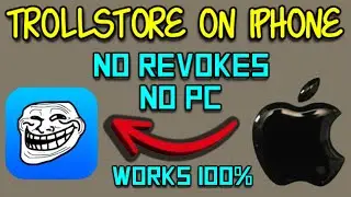 How to Install Trollstore on iPhone without PC (No Revoke, 100% Working)