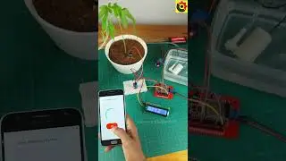 Plant watering system with ESP32 board | ESP32 projects #sritu_hobby #esp32project @sritu_hobby