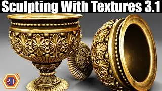 Blender 3.1 Sculpting With Textures Tutorial