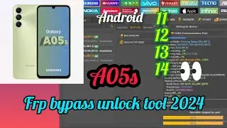 Samsung A05s A057f frp unlocktool/2024