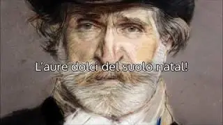 Va' Pensiero (Nabucco) - Giuseppe Verdi - tonalità re, lyrics