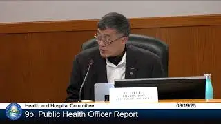 County of Santa Clara Health and Hospital Committee March 19, 2025 2:00 p.m.