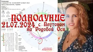 Полнолуние 21.07.2024 с Плутоном всё #на грани... Фатум!