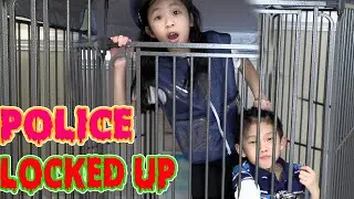 Pretend Play Police Officer Locked Up in New Jail