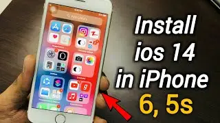 How to Update iPhone 6 on ios 14 || How to Install ios 14 Update on  iphone 6 and 5s🔥🔥||