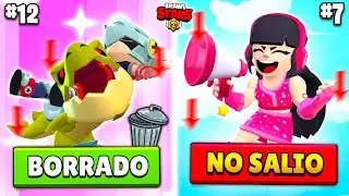 TODOS los BRAWLERS ELIMINADOS 😥 de Brawl Stars