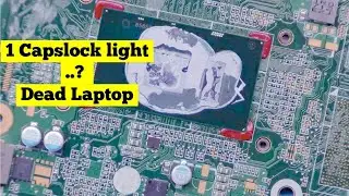 Hp laptop CapsLock one blink | Not Turon..?