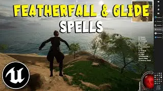 Glide and Featherfall Spells in Unreal Engine