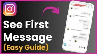 How To See First Message On Instagram