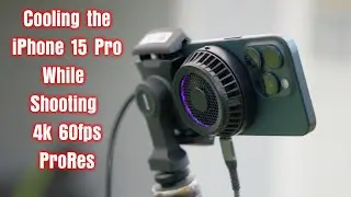 How long will the iPhone 15 Pro shoot in ProRes 4k 60fps before it overheats