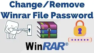 How to REMOVE password for WINRAR or ZIP file| Remove Password from RAR | RAR Password Unlocker