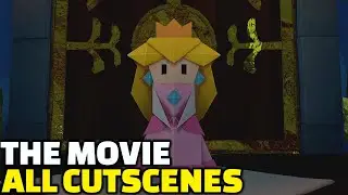 Paper Mario: The Origami King The Movie | ALL Cutscenes + Ending