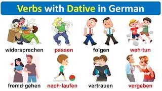 Verbs With Dative | Verben mit Dativ A1-A2 #deutschlernen #germanlanguage #learngerman