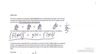 A-level maths: Full calculus guide (1) Differentiation