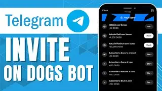 HOW TO INVITE FRIENDS TO DOGS BOT IN TELEGRAM (2024)