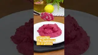 Beet Hummus Recipe | How to Make Pink Dipping Sauce