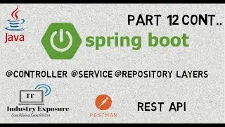 Spring Boot For Beginners || part 12 continue..|| @Controller @Service Layers in Sprig Boot