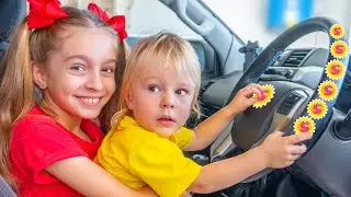 We are in the car song | Nursery Rhymes & Children Songs by Sunny Kids Songs