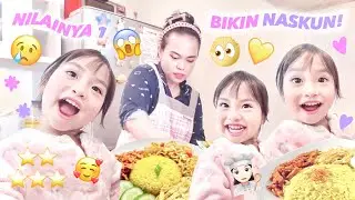 BIKIN NASI KUNING SARAPAN ADIK BESTI