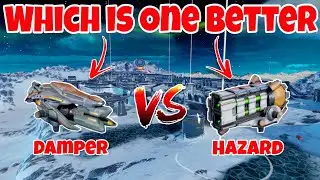 WR🔥 Damper VS Hazard Weapon Comparisons |WAR ROBOTS|