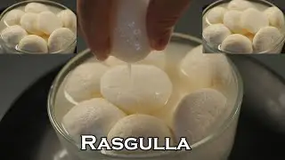 Homemade Bengali Rasgulla | Soft, Spongy & Juicy Sweet Delight. Easy and simple way.