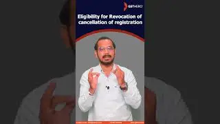 Eligibility for GST Amnesty Scheme 2023 | GSTHero | #shorts
